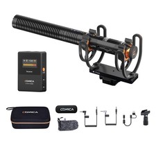 comica CVM-VM30 2.4G Super Cardioid Condenser Wireless Shotgun Microphone