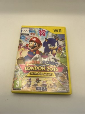 Mario & Sonic bei den Olympischen Spielen London 2012 PAL (Nintendo Wii, 2011) - CIB
