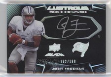 2009 Upper Deck Black Lustrous Rookie Signatures /199 Josh Freeman #105 Auto c7e