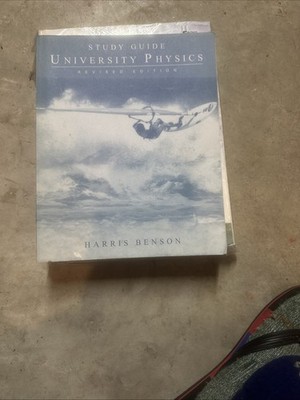 University Physics, Study Guide by Harris Benson (1996, Trade Paperback)