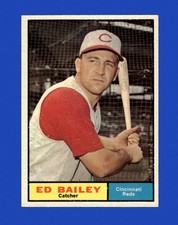 1961 Topps Set-Break #418 Ed Bailey EX-EXMINT *GMCARDS*