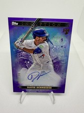 2024 Topps Inception Davis Schneider /199 Purple Rookie Auto #BRES-DS Blue Jays