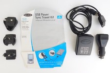 Belkin USB Power Sync Travel Kit w/Global Adapters Charger for Palm PDA F8P3001