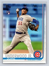 2019 Topps - Duane Underwood #315 (RC)