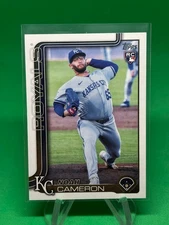 Noah Cameron Rookie Card 2025 Topps Update Kansas City Royals #US65