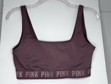 Victoria's Secret PINK Ultimate Unlined Sport Bra Size Medium Mauve
