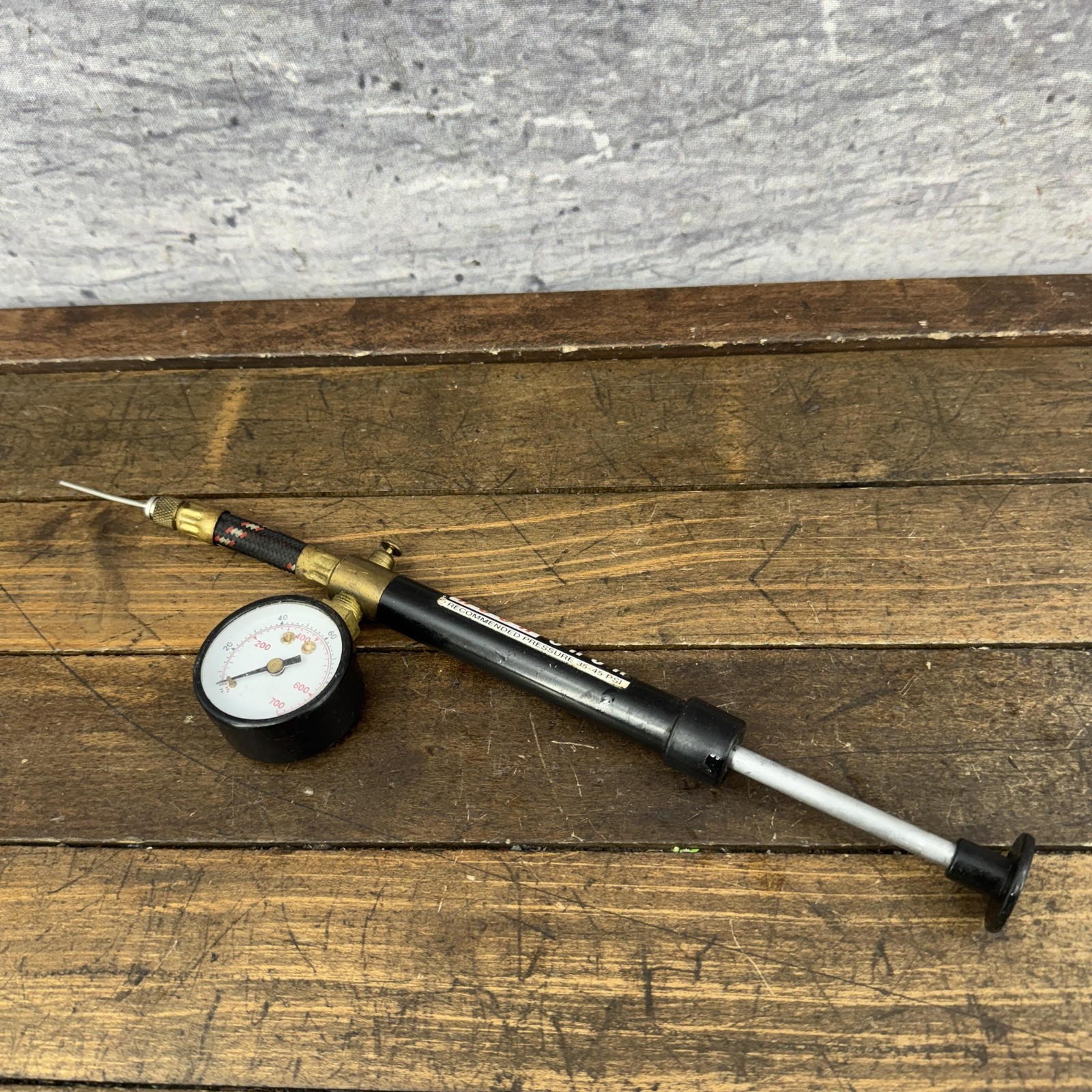 Vintage RockShox Shock Pump Suspension Fork Shock Tool Black