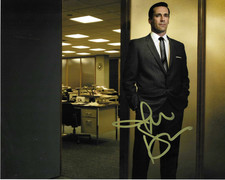 * JON HAMM * signed 8x10 photo * MAD MEN * COA *