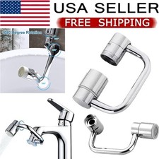 Extension Rotate Robotic Faucet Extender Arm Tap Universal 1080 Swivel Spray