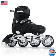 Pattini in linea per adulti uomo donna regolabili aggressivi resistenti roller blade H