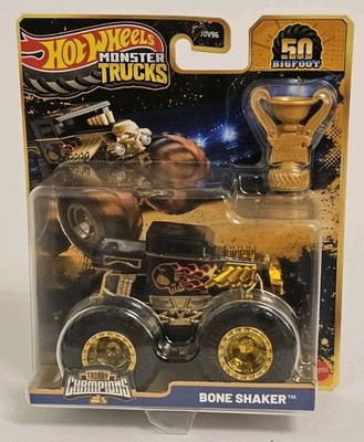 Hot Wheels Bone Shaker Trophy Champions Monster Trucks Maßstab 1:64