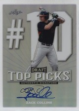 2016 Leaf Metal Draft Top Picks Auto Zack Collins #TP-ZC1 Auto 00li