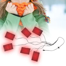 USB Portable Electric Heating Cloth Washable Warm Keeping Heating Pad