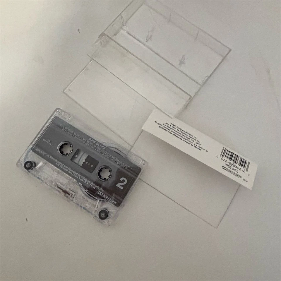 Raw Blues Cassette Tape John Mayall Eric Clapton Otis Spann Green - Imagem 4 de 4