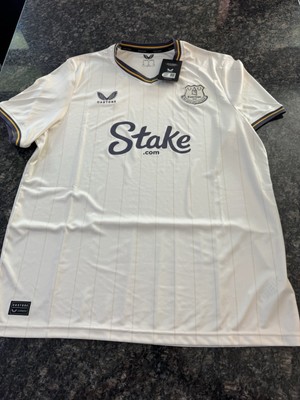 Castore '24-'25 Everton Third Shirt Men's XL. NWT