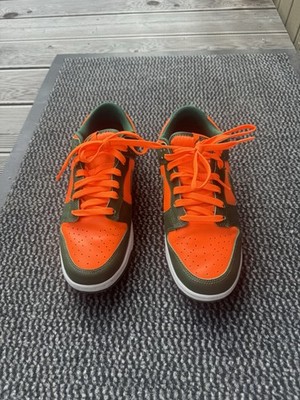 Nike Dunk Low Miami Hurricane 42,5 wie Neu  Sneaker Schuhe