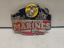 SISKIYOU UNITED STATES MARINES I-50 BELT BUCKLE 1987