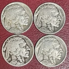 Lot Of 16) 5C Buffalo Nickels Various Dates And Mint Marks Between 1916 & 1938