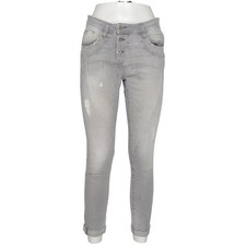 Please, Jeans, Größe: 36, P78M0050, Grau, Baumwolle/Elasthan, Denim, Damen #WCB