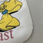 Vintage Disney Beauty in the Beast Belle Rare  Single PVC Placemat Chip Ms Potts — photo 5