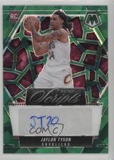 2024 Panini Mosaic Rookie Scripts Green Ice Prizm Jaylon Tyson #RS-JAT Auto 2a5