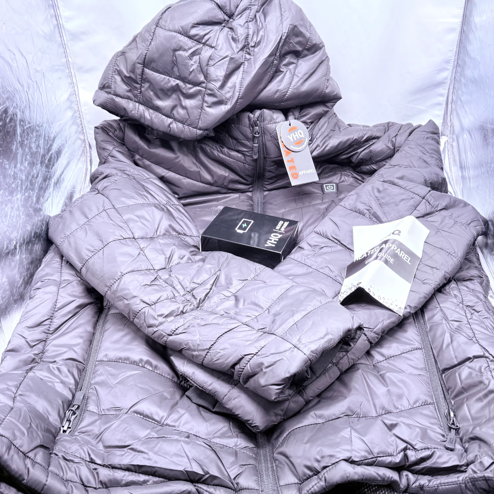 YHQ Mens Heated 12V 20000mAH Battery Jacket For Winter Size XL Black
Opens in a new window or tab