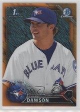 2016 Bowman Chrome Prospects Orange Shimmer Refractor Shane Dawson #BCP161 3gu