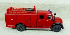 Siku Magirus Auxiliary Fire engine Tender 1/50