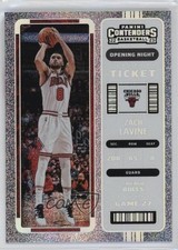 2022-23 Panini Contenders FOTL Opening Night Ticket 11/25 Zach LaVine #42 pe8