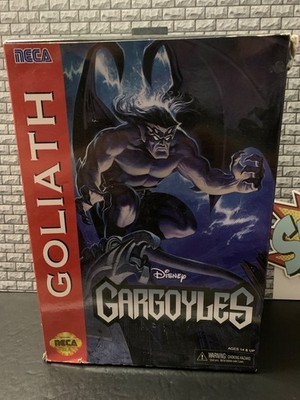 NECA Gargoyles 7  Scale Action Figure Ultimate Goliath SEGA Genesis Damaged Box
