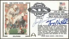 Dan Marino & Tony Nathan Signed Super Bowl 19 XIX Gateway Stamp Cachet Miami