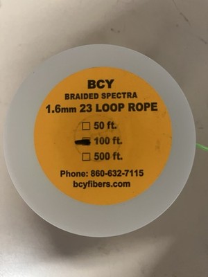 BCY 23 D Loop Rope Flo Green ( 5 Feet)