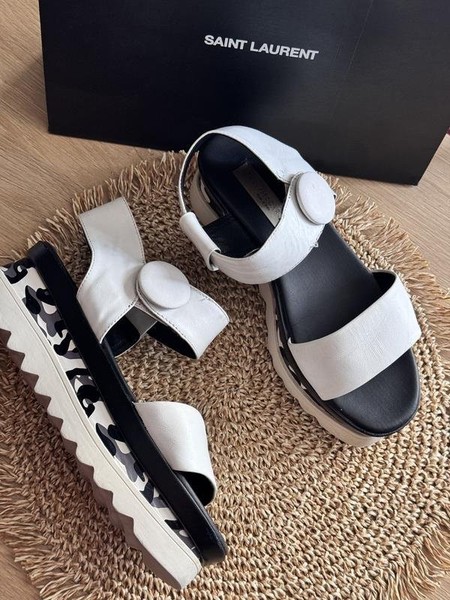 Women Stella McCartney Heels White Leather 38