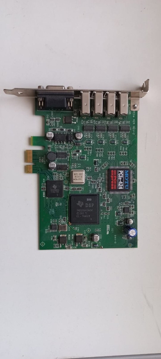 PCIe-424 Express CARD for MOTU 2408mk3 | eBay
