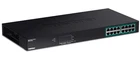 TRENDnet 16-Port Gigabit PoE+ Switch, 16 x Gigabit PoE+ Ports, 246W PoE Power