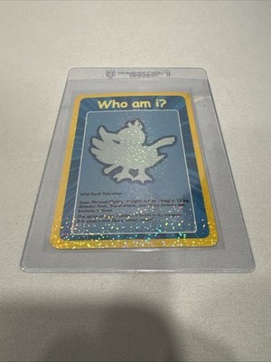 Farfetch d Funskool Who Am I? Holo Pokemon 2004 VHTF!