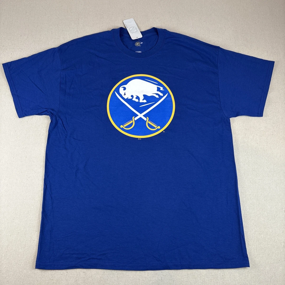 T-shirt Homme Buffalo Sabres - NHL Global Series 2024 (neuf, Bleu, Fanatics)