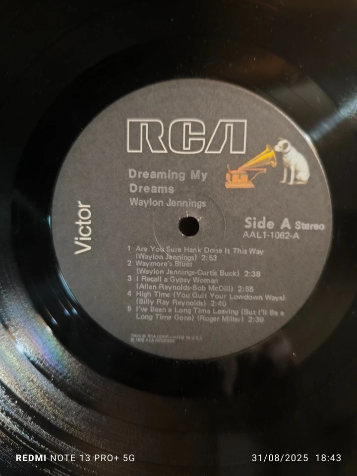 WAYLON JENNINGS "LP ORIGINAL (US) (1975)- REF : AFLP1-1062- RCA - Photo 3/4