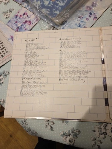 Pink Floyd the Wall LP Double Vinyl 1979 Gatefold Album, UK 1st Press