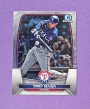 Bowman Corey Seager Texas Rangers 2023 Chrome Baseball Card #58