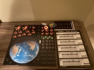 Battlefleet Gothic Marcatori Assortiti e Fogli Gioco Scheda Rif Regole VEDI FOTO