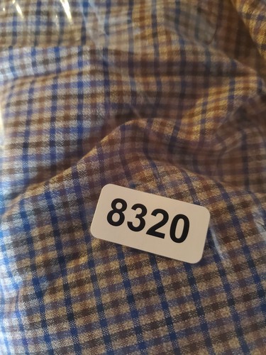 Tommy Hilfiger Men's 46 Regular Modern-Fit Brown / Blue Check Blazer NWT - Picture 8 of 8