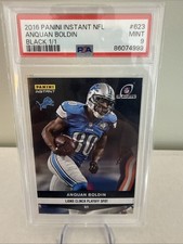 2016 Panini Instant NFL - Anquan Bolden #623 /1 Black - One Of One!