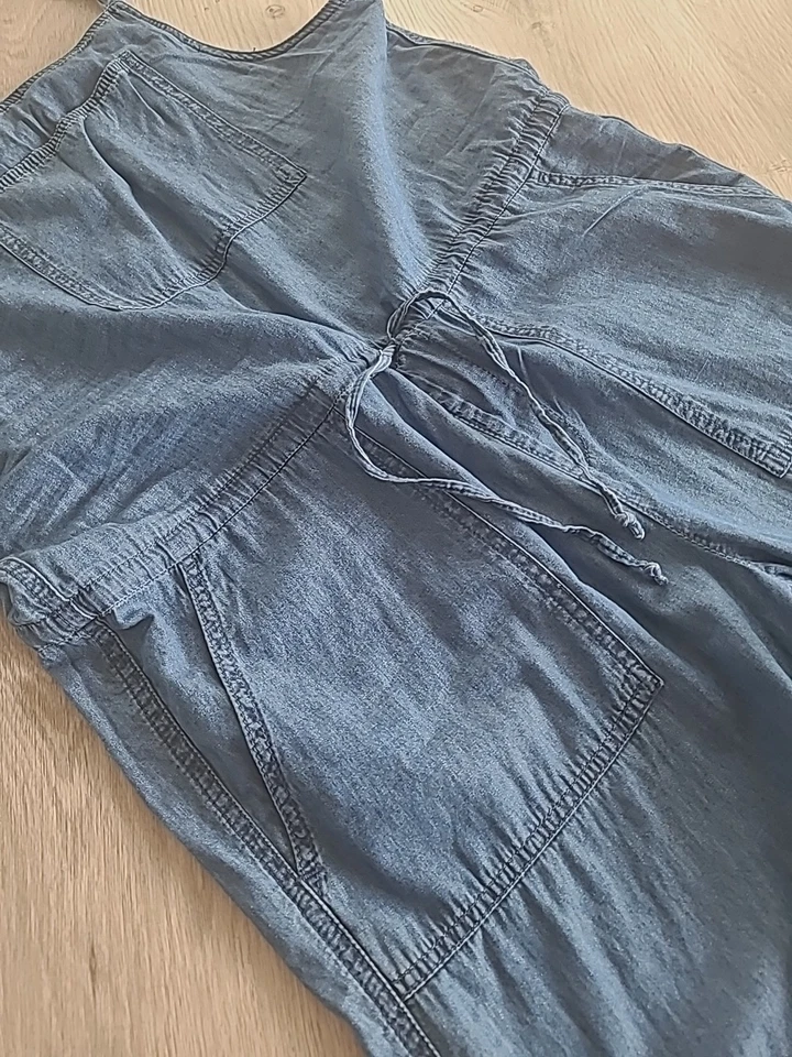 Leichter JUMPSUIT Jeansoverall denim M 40 - Bild 3 von 4