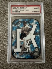 2000 EX - E-Xceptional Pedro Martinez #10 XC Blue  153/250, PSA 9