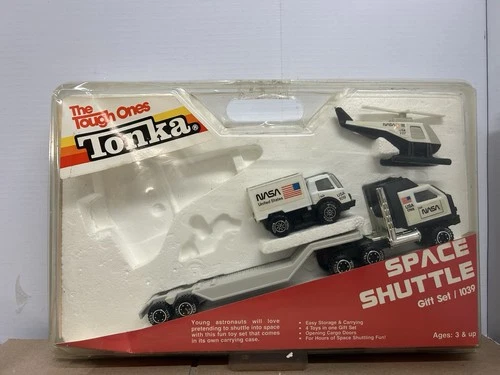 Tonka The Tough Ones Space Shuttle Gift Set Vintage 1980s
