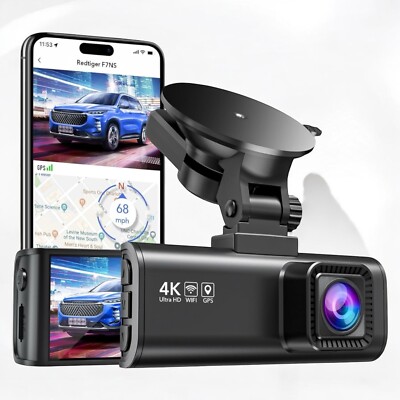 REDTIGER F7NS 4K Ultra Clear WI-FI & APP Control GPS Tracking