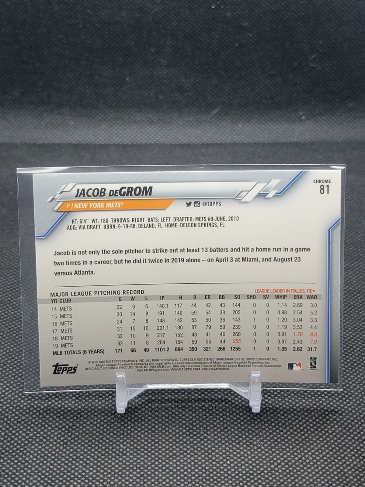 New York Mets *Choose Your Baseball Card* Inserts Rookies Autos (Updated 7/26) - Picture 222 of 512