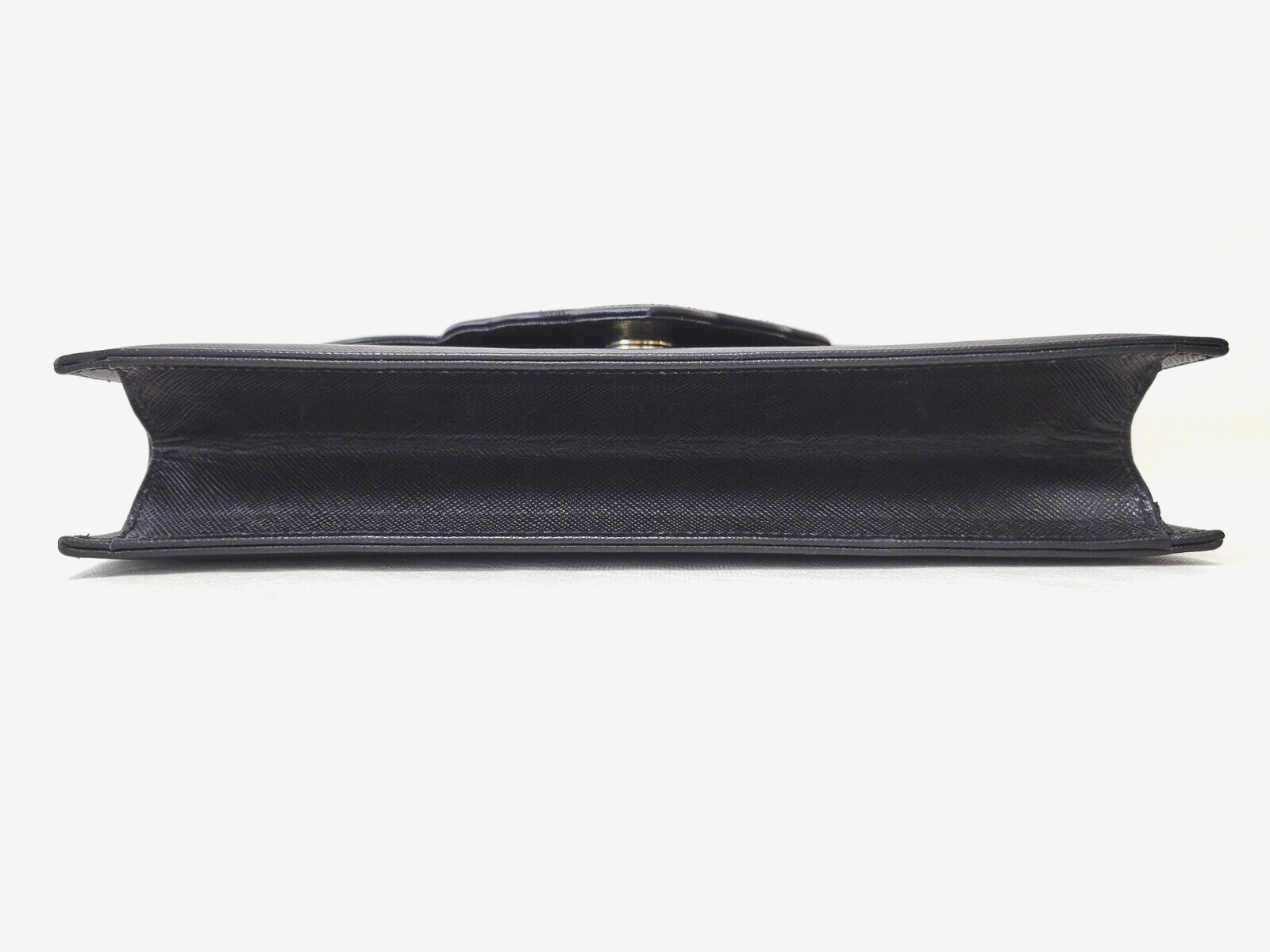 Borsa pochette Yves Saint Laurent borsetta pelle nera YSL vintage autentica