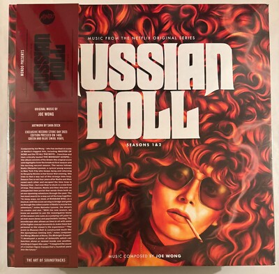 RUSSIAN DOLL: SEASONS 1 & 2 - MONDO LTD ED RSD 2023 GREEN BLUE SWIRL 140G NEW 1B